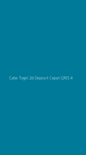 Tampilan Antarmuka Aplikasi Cabe Togel 2d Deposit Cepat Qris - 4