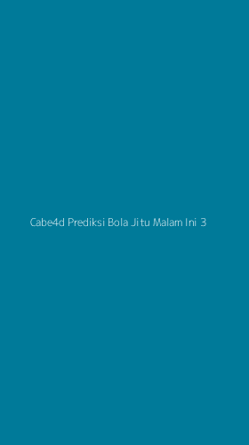 Tampilan Antarmuka Aplikasi Cabe4d Prediksi Bola Jitu Malam Ini - 3