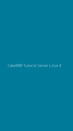 Tampilan Antarmuka Aplikasi Cabe888 Tutorial Server Linux - 4