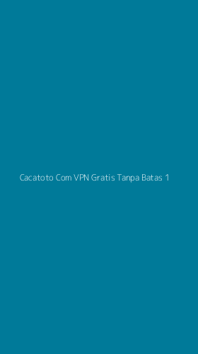 Tampilan Antarmuka Aplikasi Cacatoto Com Vpn Gratis Tanpa Batas - 1