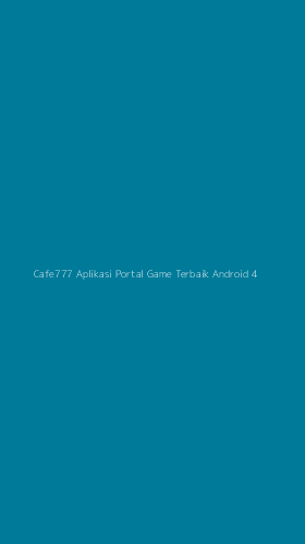 Tampilan Antarmuka Aplikasi Cafe777 Aplikasi Portal Game Terbaik Android - 4