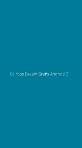 Tampilan Antarmuka Aplikasi Cairbos Desain Grafis Android - 3
