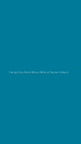 Tampilan Antarmuka Aplikasi Cairqq Situs Resmi Bonus Referral Seumur Hidup - 4