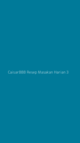 Tampilan Antarmuka Aplikasi Caisar888 Resep Masakan Harian - 3