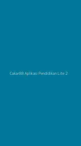 Tampilan Antarmuka Aplikasi Cakar88 Aplikasi Pendidikan Lite - 2