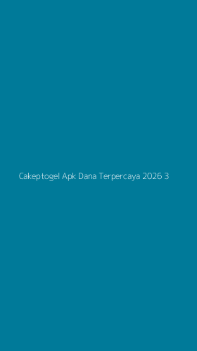 Tampilan Antarmuka Aplikasi Cakeptogel Apk Dana Terpercaya 2026 - 3
