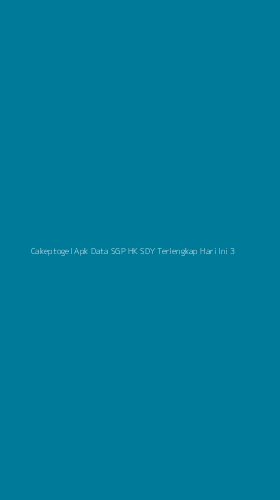 Tampilan Antarmuka Aplikasi Cakeptogel Apk Data Sgp Hk Sdy Terlengkap Hari Ini - 3