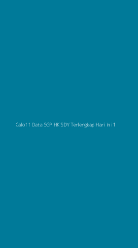 Tampilan Antarmuka Aplikasi Calo11 Data Sgp Hk Sdy Terlengkap Hari Ini - 1