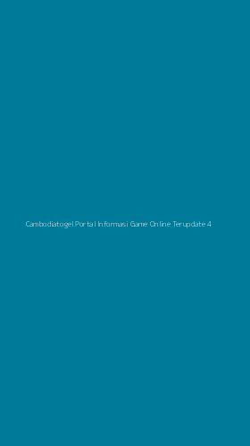 Tampilan Antarmuka Aplikasi Cambodiatogel Portal Informasi Game Online Terupdate - 4