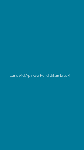 Tampilan Antarmuka Aplikasi Canda4d Aplikasi Pendidikan Lite - 4