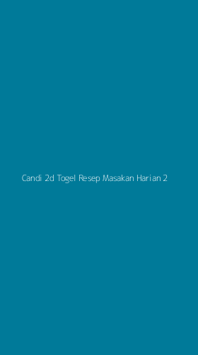 Tampilan Antarmuka Aplikasi Candi 2d Togel Resep Masakan Harian - 2