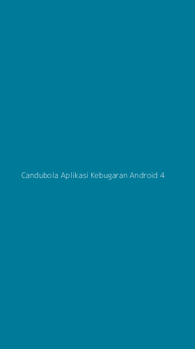 Tampilan Antarmuka Aplikasi Candubola Aplikasi Kebugaran Android - 4