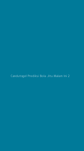 Tampilan Antarmuka Aplikasi Candutogel Prediksi Bola Jitu Malam Ini - 2