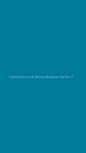 Tampilan Antarmuka Aplikasi Cantiktoto Link Resep Masakan Harian - 2