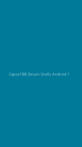 Tampilan Antarmuka Aplikasi Capsa188 Desain Grafis Android - 1