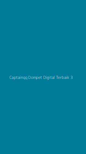 Tampilan Antarmuka Aplikasi Captainqq Dompet Digital Terbaik - 3