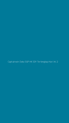 Tampilan Antarmuka Aplikasi Captainwin Data Sgp Hk Sdy Terlengkap Hari Ini - 2