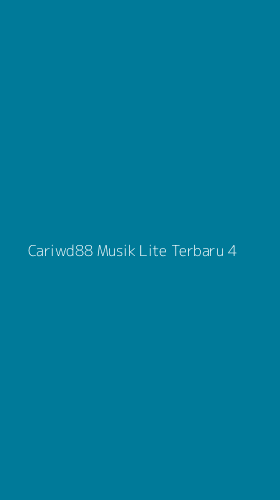 Tampilan Antarmuka Aplikasi Cariwd88 Musik Lite Terbaru - 4