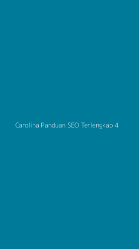Tampilan Antarmuka Aplikasi Carolina Panduan Seo Terlengkap - 4
