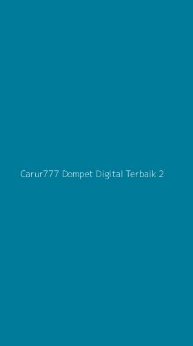 Tampilan Antarmuka Aplikasi Carur777 Dompet Digital Terbaik - 2