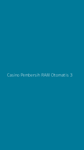 Tampilan Antarmuka Aplikasi Casino Pembersih Ram Otomatis - 3