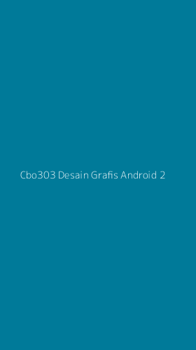 Tampilan Antarmuka Aplikasi Cbo303 Desain Grafis Android - 2