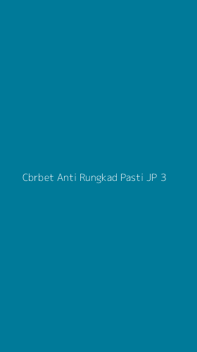 Tampilan Antarmuka Aplikasi Cbrbet Anti Rungkad Pasti Jp - 3