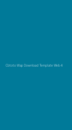 Tampilan Antarmuka Aplikasi Cbtoto Wap Download Template Web - 4