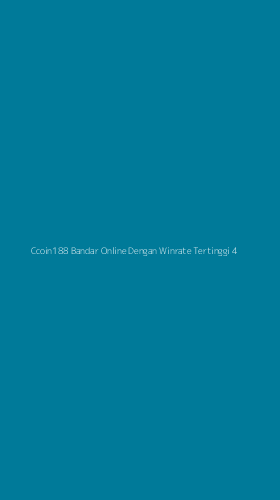 Tampilan Antarmuka Aplikasi Ccoin188 Bandar Online Dengan Winrate Tertinggi - 4