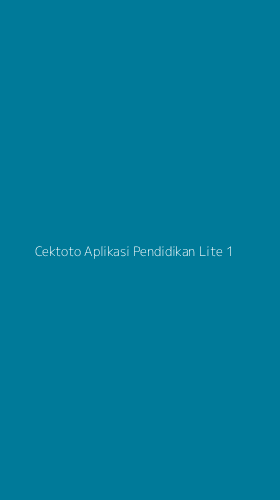 Tampilan Antarmuka Aplikasi Cektoto Aplikasi Pendidikan Lite - 1