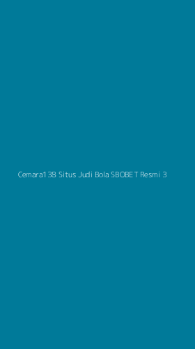 Tampilan Antarmuka Aplikasi Cemara138 Situs Judi Bola Sbobet Resmi - 3