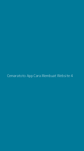 Tampilan Antarmuka Aplikasi Cemaratoto App Cara Membuat Website - 4