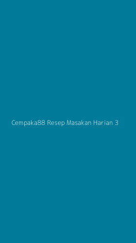 Tampilan Antarmuka Aplikasi Cempaka88 Resep Masakan Harian - 3