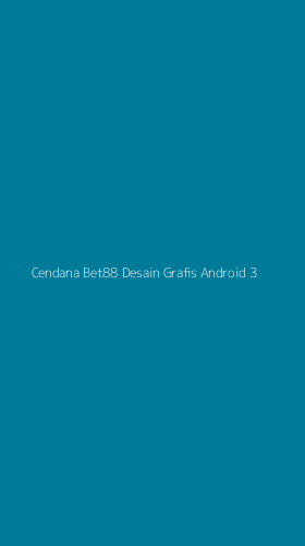 Tampilan Antarmuka Aplikasi Cendana Bet88 Desain Grafis Android - 3