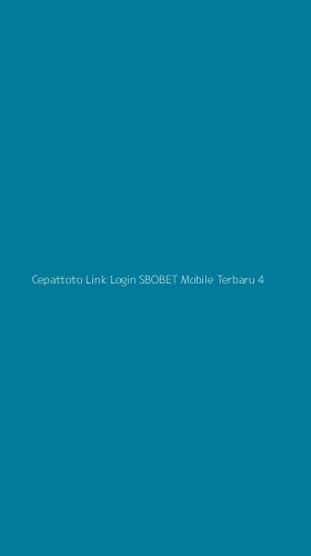 Tampilan Antarmuka Aplikasi Cepattoto Link Login Sbobet Mobile Terbaru - 4