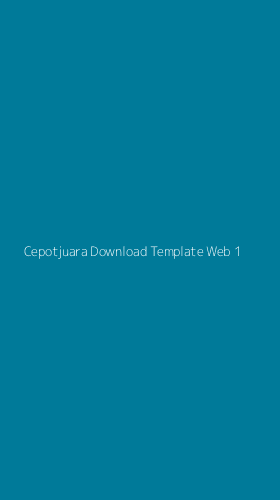 Tampilan Antarmuka Aplikasi Cepotjuara Download Template Web - 1