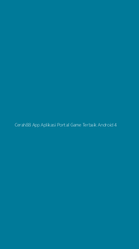 Tampilan Antarmuka Aplikasi Cerah88 App Aplikasi Portal Game Terbaik Android - 4