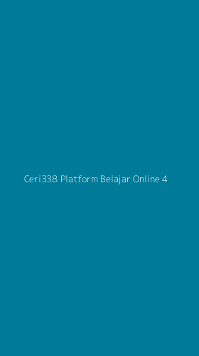 Tampilan Antarmuka Aplikasi Ceri338 Platform Belajar Online - 4