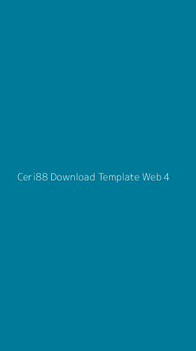 Tampilan Antarmuka Aplikasi Ceri88 Download Template Web - 4