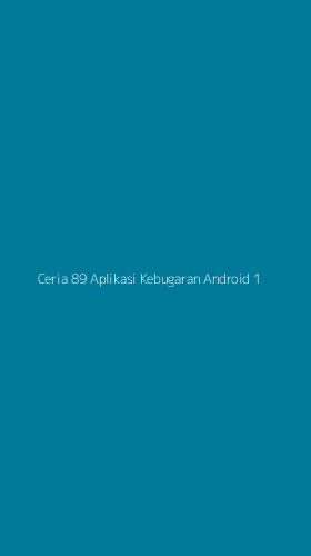 Tampilan Antarmuka Aplikasi Ceria 89 Aplikasi Kebugaran Android - 1