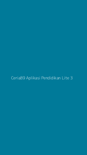 Tampilan Antarmuka Aplikasi Ceria89 Aplikasi Pendidikan Lite - 3