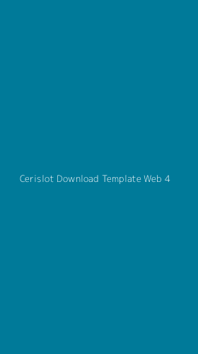 Tampilan Antarmuka Aplikasi Cerislot Download Template Web - 4