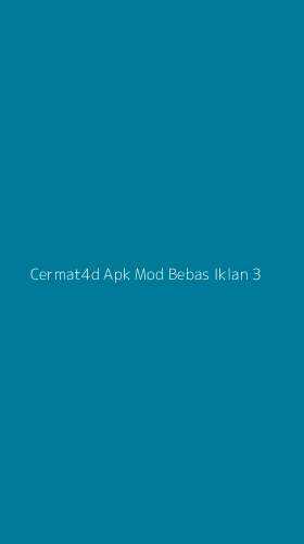 Tampilan Antarmuka Aplikasi Cermat4d Apk Mod Bebas Iklan - 3