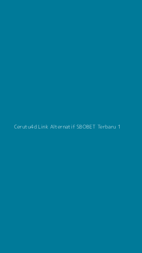 Tampilan Antarmuka Aplikasi Cerutu4d Link Alternatif Sbobet Terbaru - 1