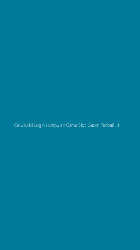 Tampilan Antarmuka Aplikasi Cerutu4d Login Kumpulan Game Slot Gacor Terbaik - 4