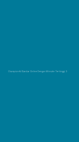 Tampilan Antarmuka Aplikasi Champion4d Bandar Online Dengan Winrate Tertinggi - 3