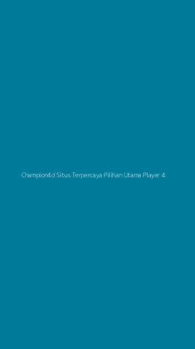 Tampilan Antarmuka Aplikasi Champion4d Situs Terpercaya Pilihan Utama Player - 4