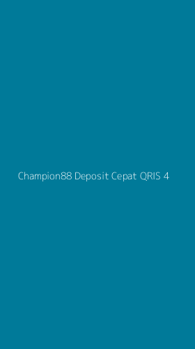 Tampilan Antarmuka Aplikasi Champion88 Deposit Cepat Qris - 4