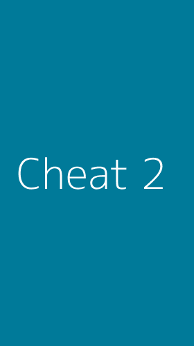 Tampilan Antarmuka Aplikasi Cheat - 2