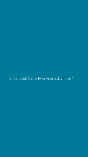 Tampilan Antarmuka Aplikasi Cheat Judi Game Rpg Android Offline - 1
